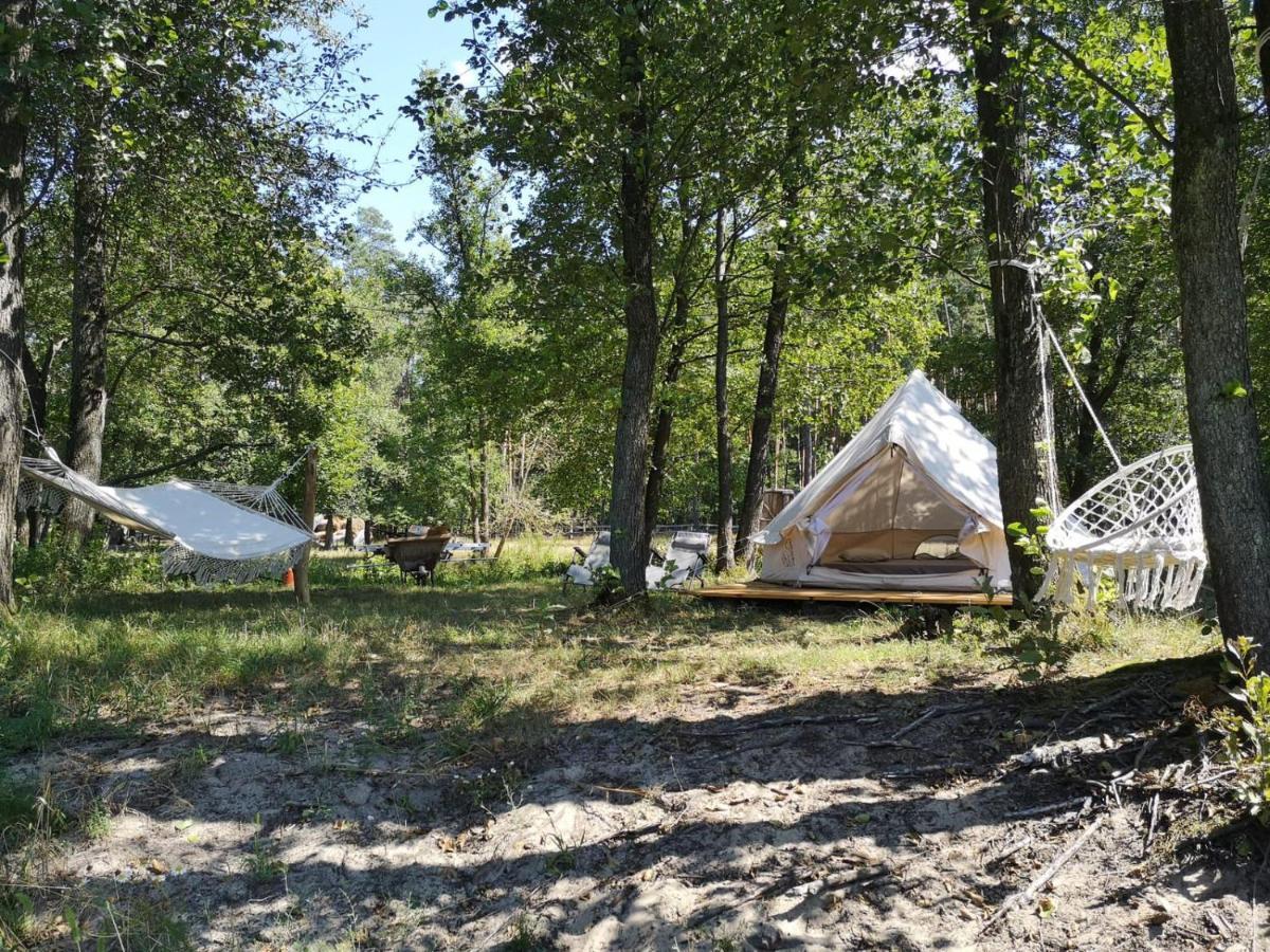 Glamping Kaliska Hotel Łochów Bagian luar foto