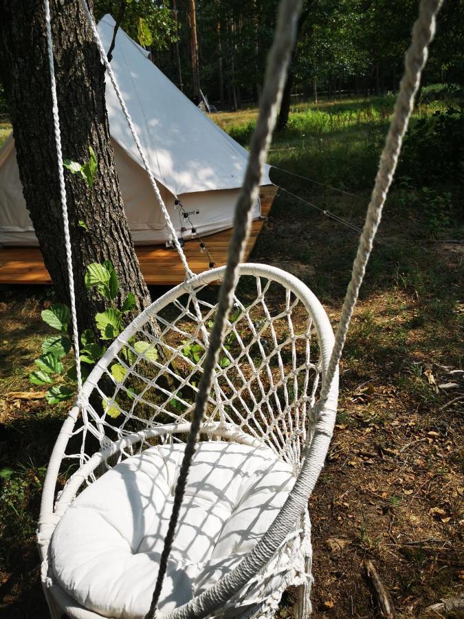 Glamping Kaliska Hotel Łochów Bagian luar foto