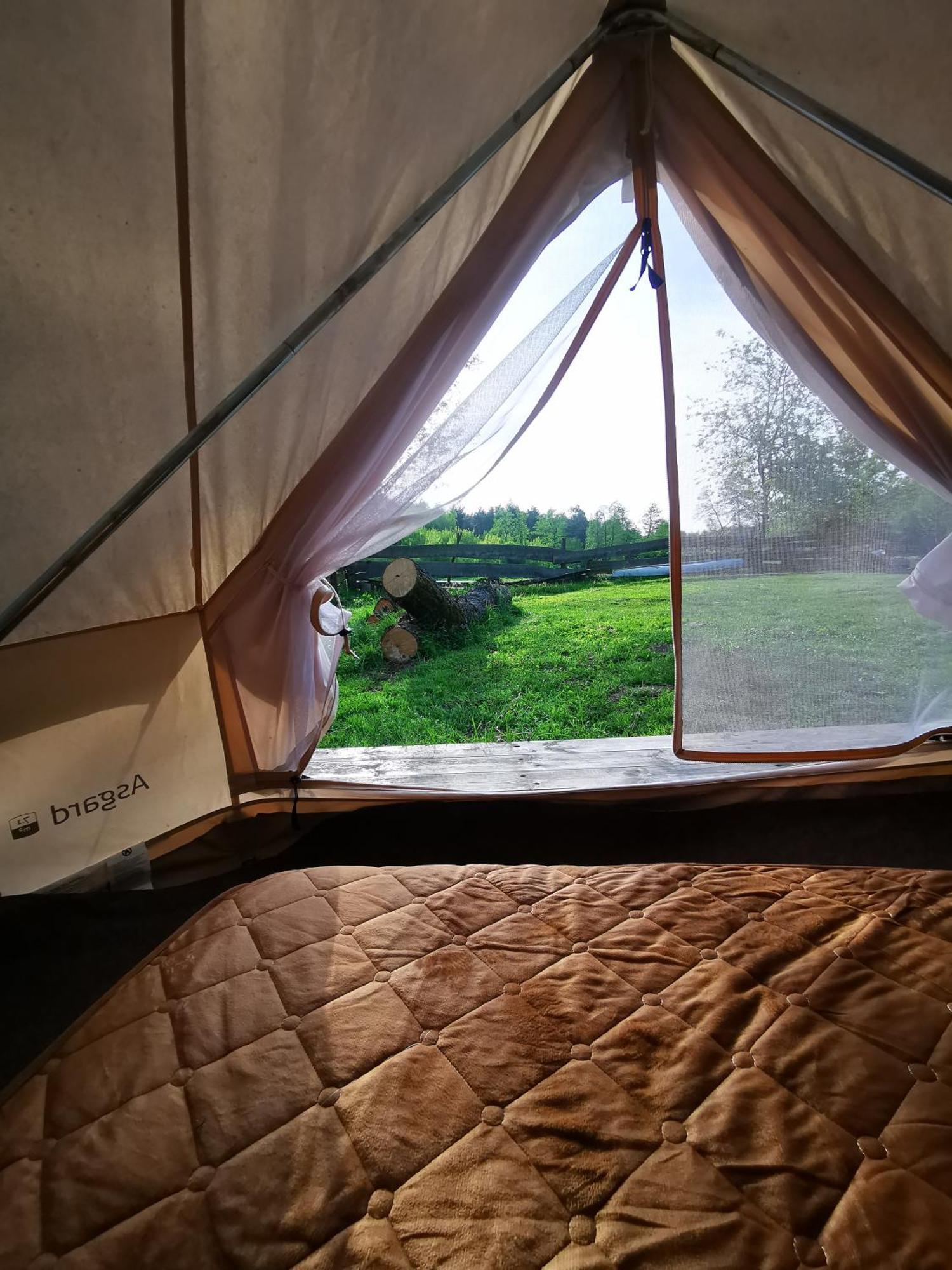 Glamping Kaliska Hotel Łochów Bagian luar foto